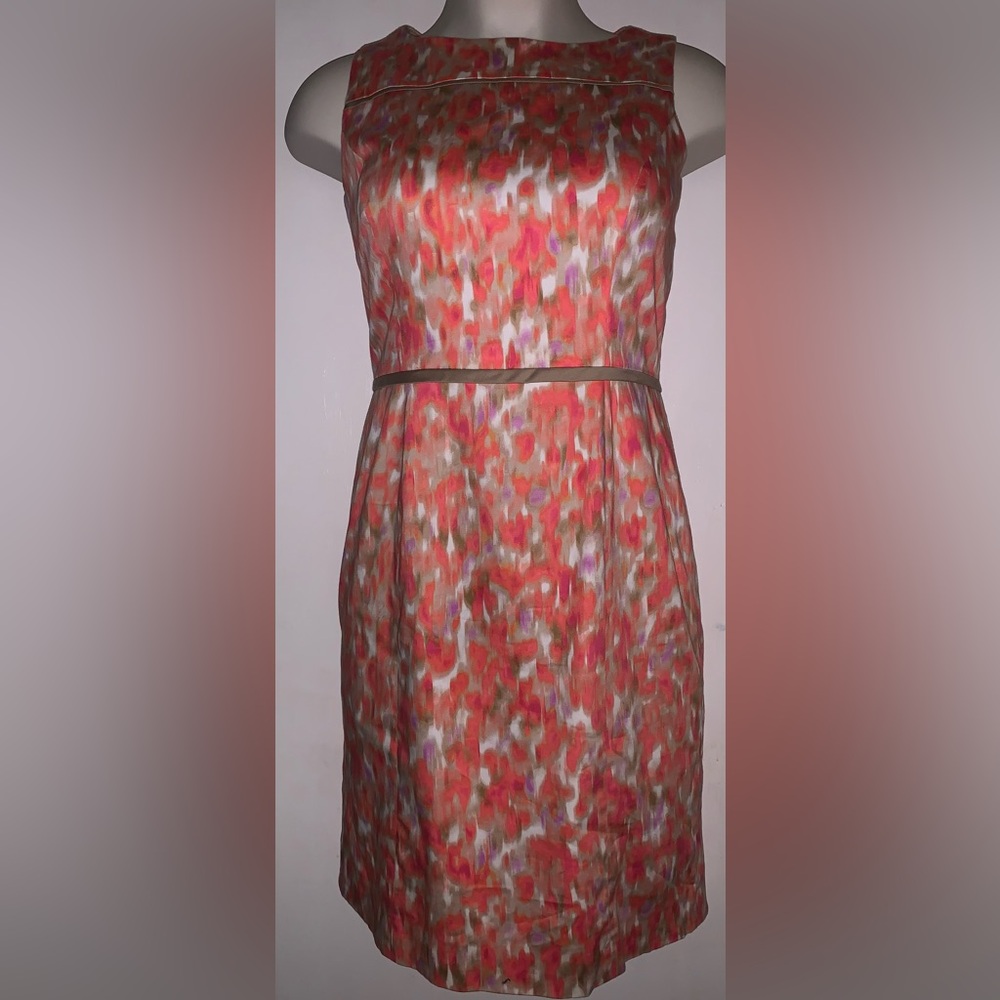EUC PRESTON & York sz 10 dress beautiful looks like art
